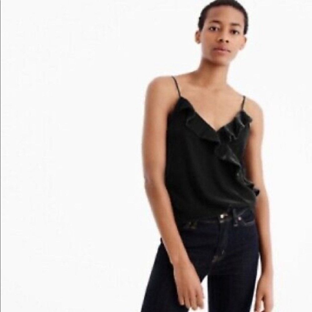 NWT J. Crew Velvet Top